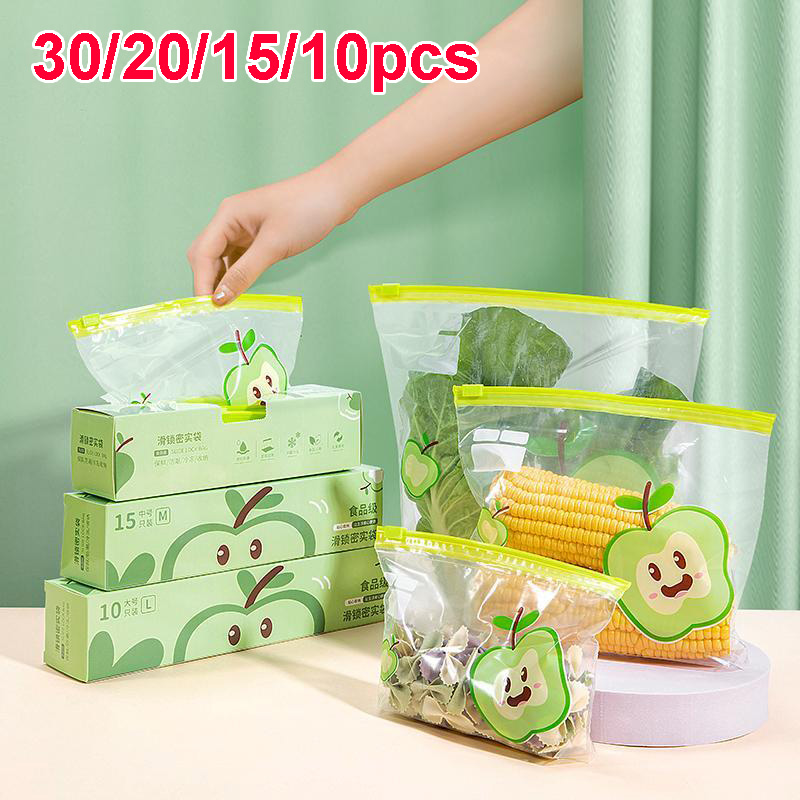 Food Storage Zipper Bags - Kantong Zip Lock yang Dapat Digunakan