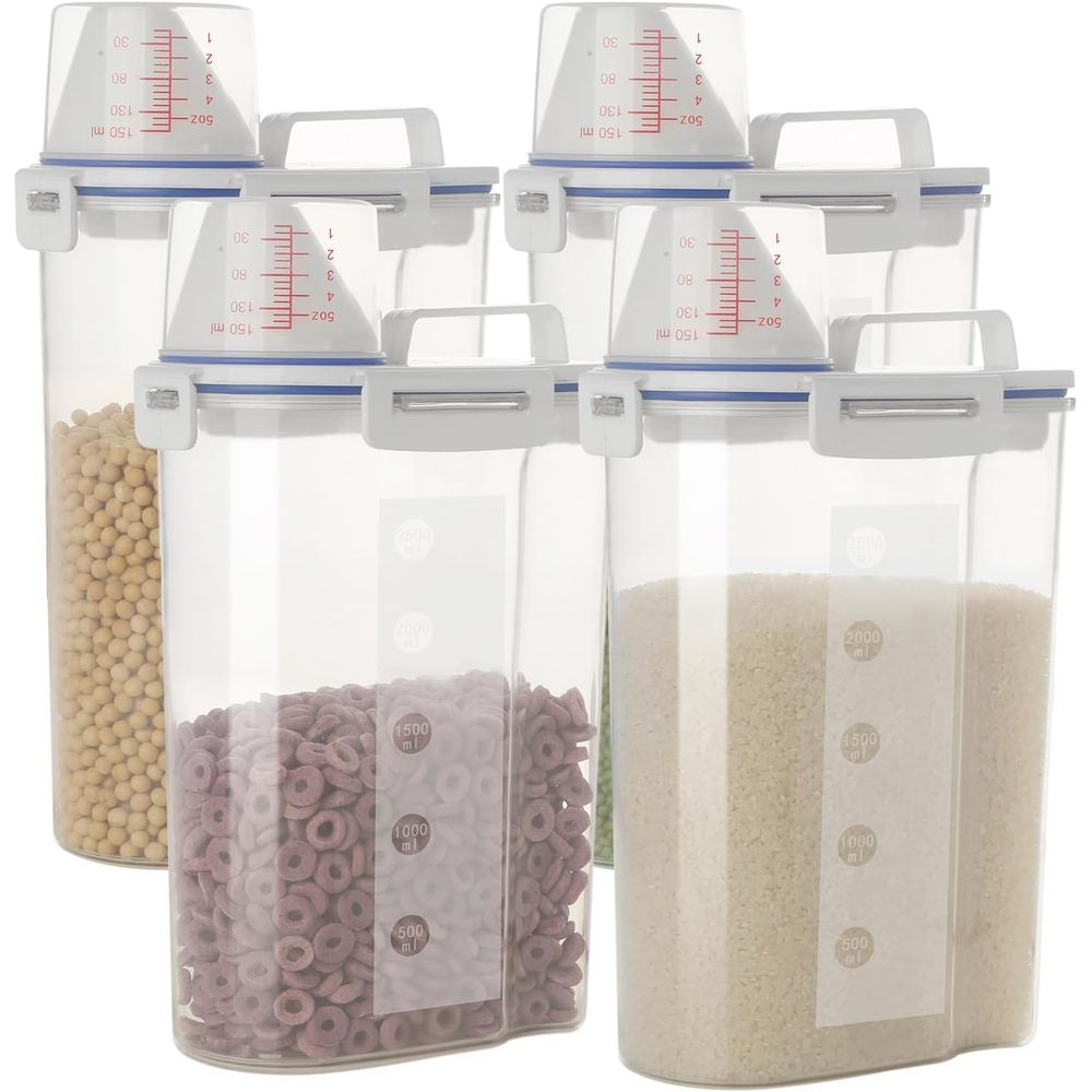 Food Storage Bins - Set Wadah Penyimpanan Makanan Kering Kedap