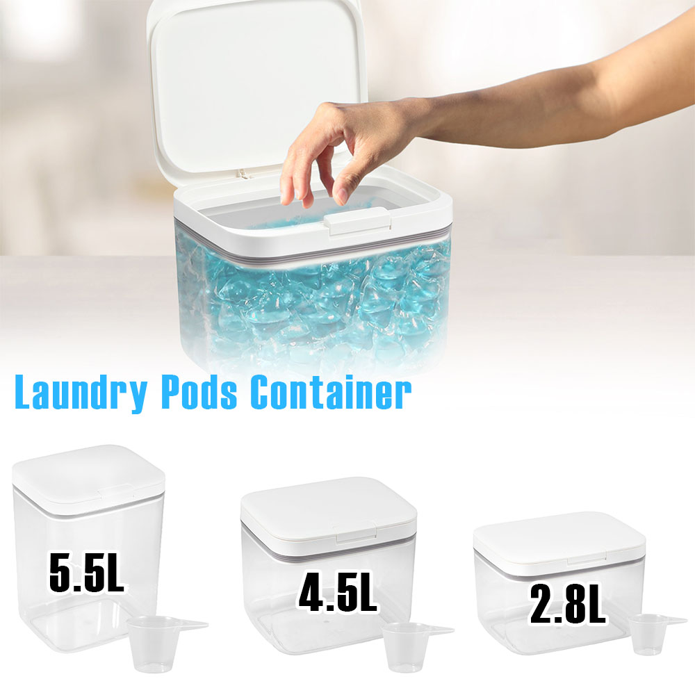 Food Storage Lidl - Wadah penatu 2, 8L/4.5L/5.5L, kotak penyimpanan