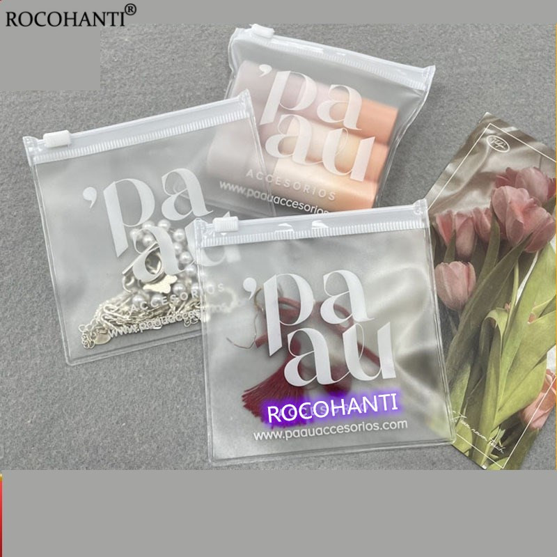 Food Storage Zipper Bags - Kantong Perhiasan Plastik EVA Biodegradable Transparan