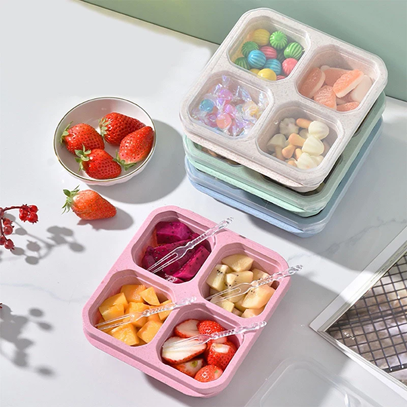 Food Storage Freezer - Kotak penyimpanan makanan 4 kisi kompartemen