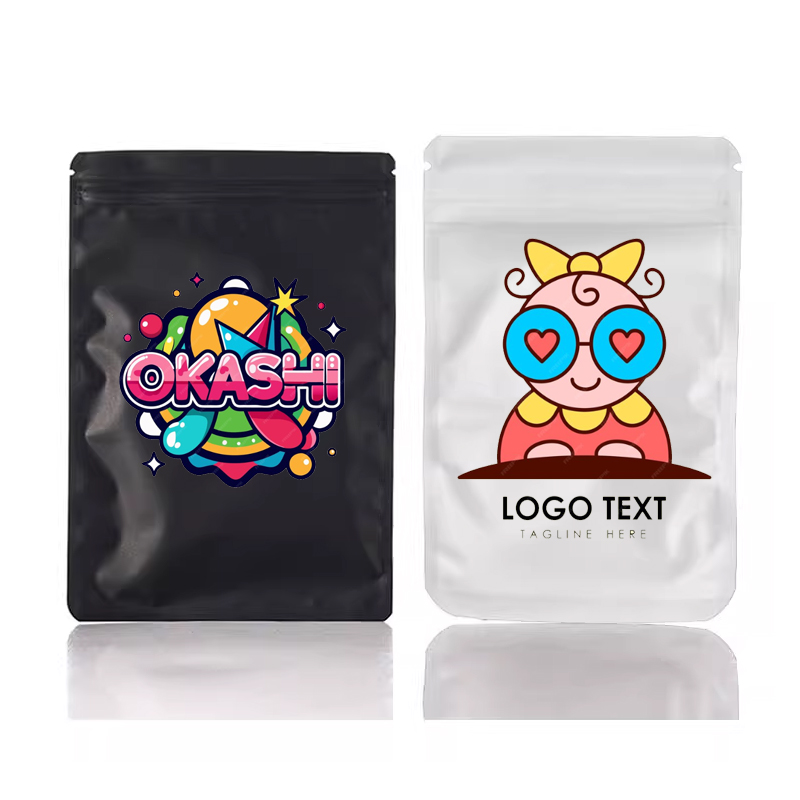 Food Storage Zipper Bags - Tas Ritsleting Aluminium Foil Cetak Kustom