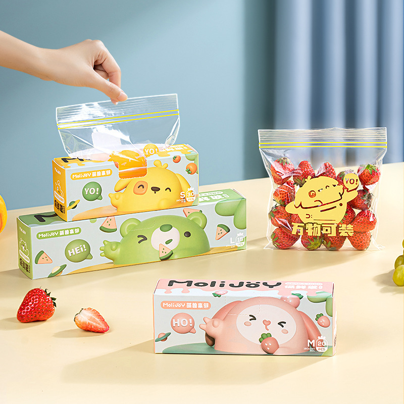 Kantong Zip Lock yang Dapat Di - Food Storage Zipper Bags ulasan dan harga