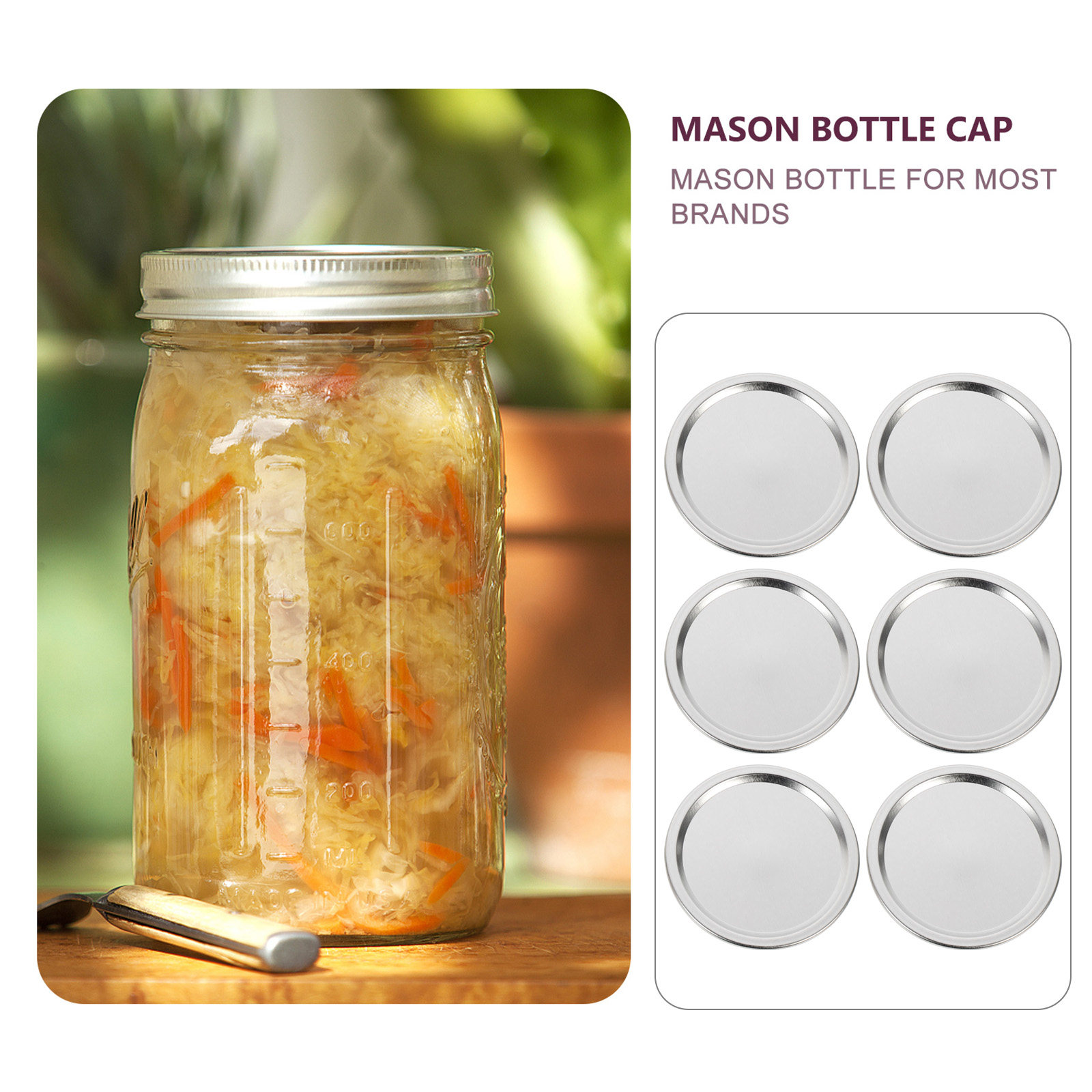 20 Buah Tutup Toples Logam, Ke - Food Storage With Lids ulasan dan harga