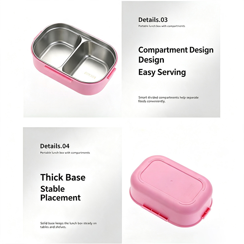 Kotak Bento Bersekat dari Baja - Food Storage Vault ulasan dan harga