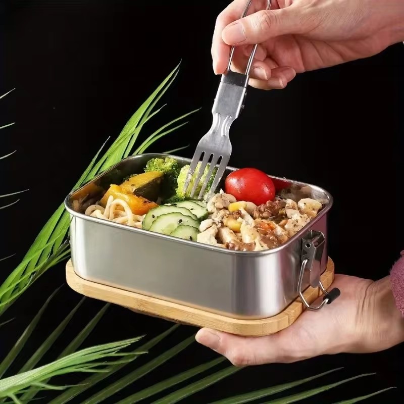 Kotak makan siang tahan lama b - Food Storage Lunch Box ulasan dan harga