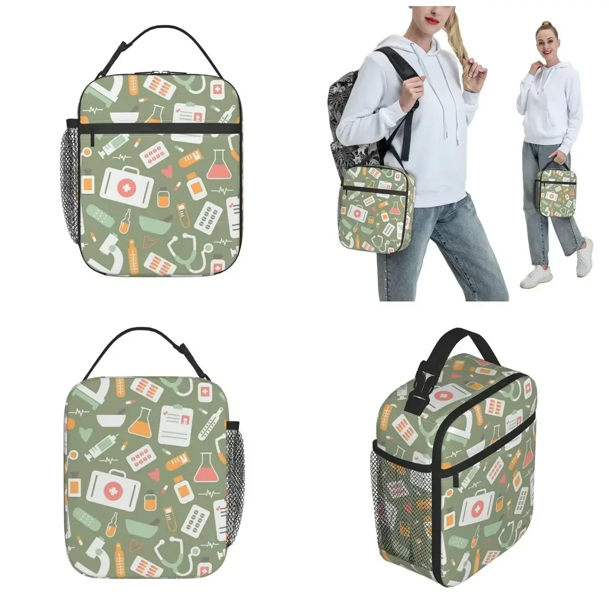 Tas Makan Siang Terinsulasi Mo - Food Storage Zipper Bags ulasan dan harga