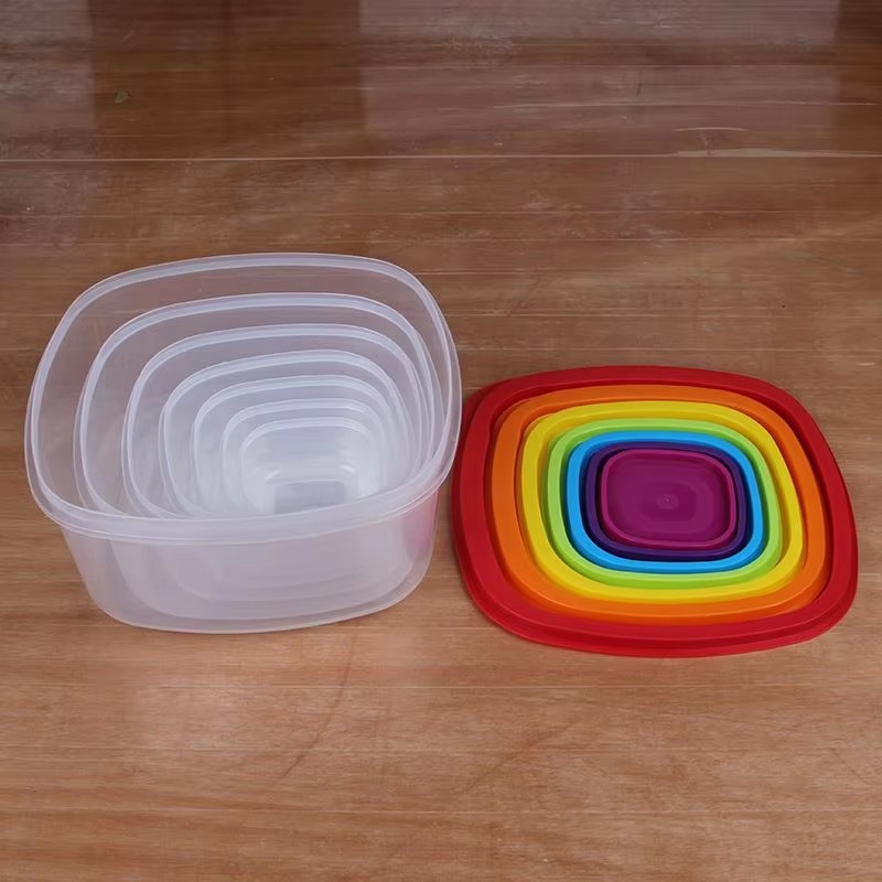 Rainbow 7pcs Wadah Makanan Pla - Food Storage Is ulasan dan harga