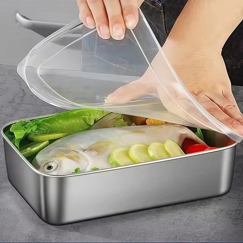 Wajan Penyimpanan Makanan Pers - Food Storage Lunch Box ulasan dan harga