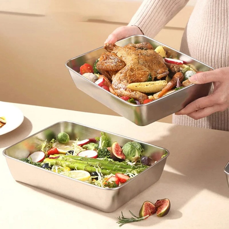 Wajan Penyimpanan Makanan Pers - Food Storage Lunch Box ulasan dan harga