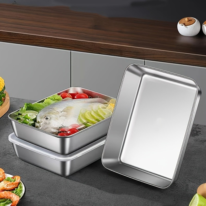 3/6Pcs Wadah Penyimpanan Makan - Food Storage Lunch Box ulasan dan harga
