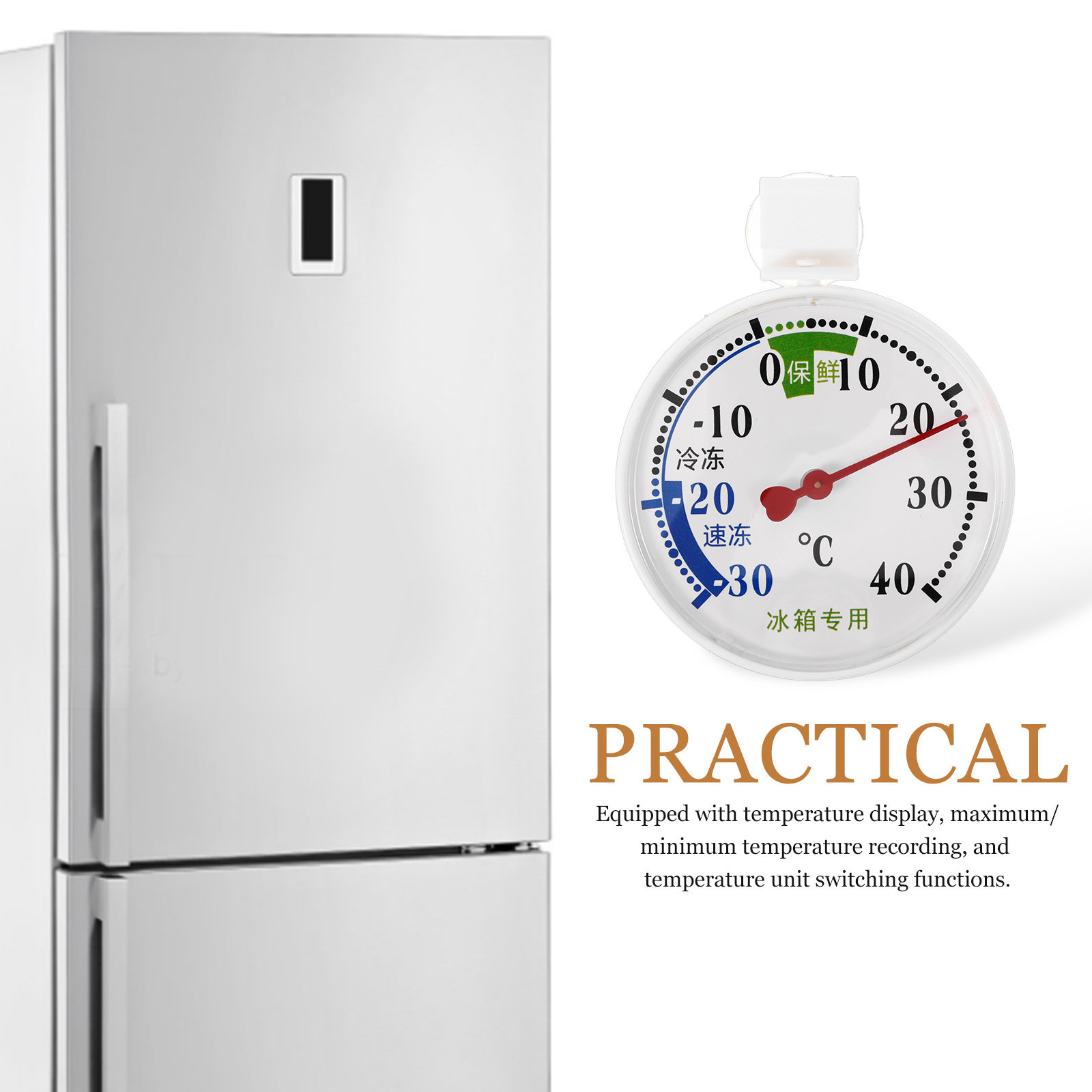 Termometer untuk Lemari Es, Fr - Food Storage Freezer ulasan dan harga