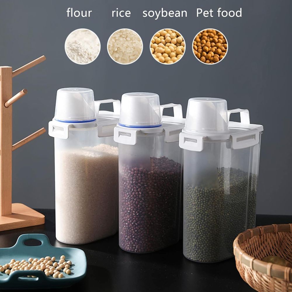 Set Wadah Penyimpanan Makanan  - Food Storage Bins ulasan dan harga