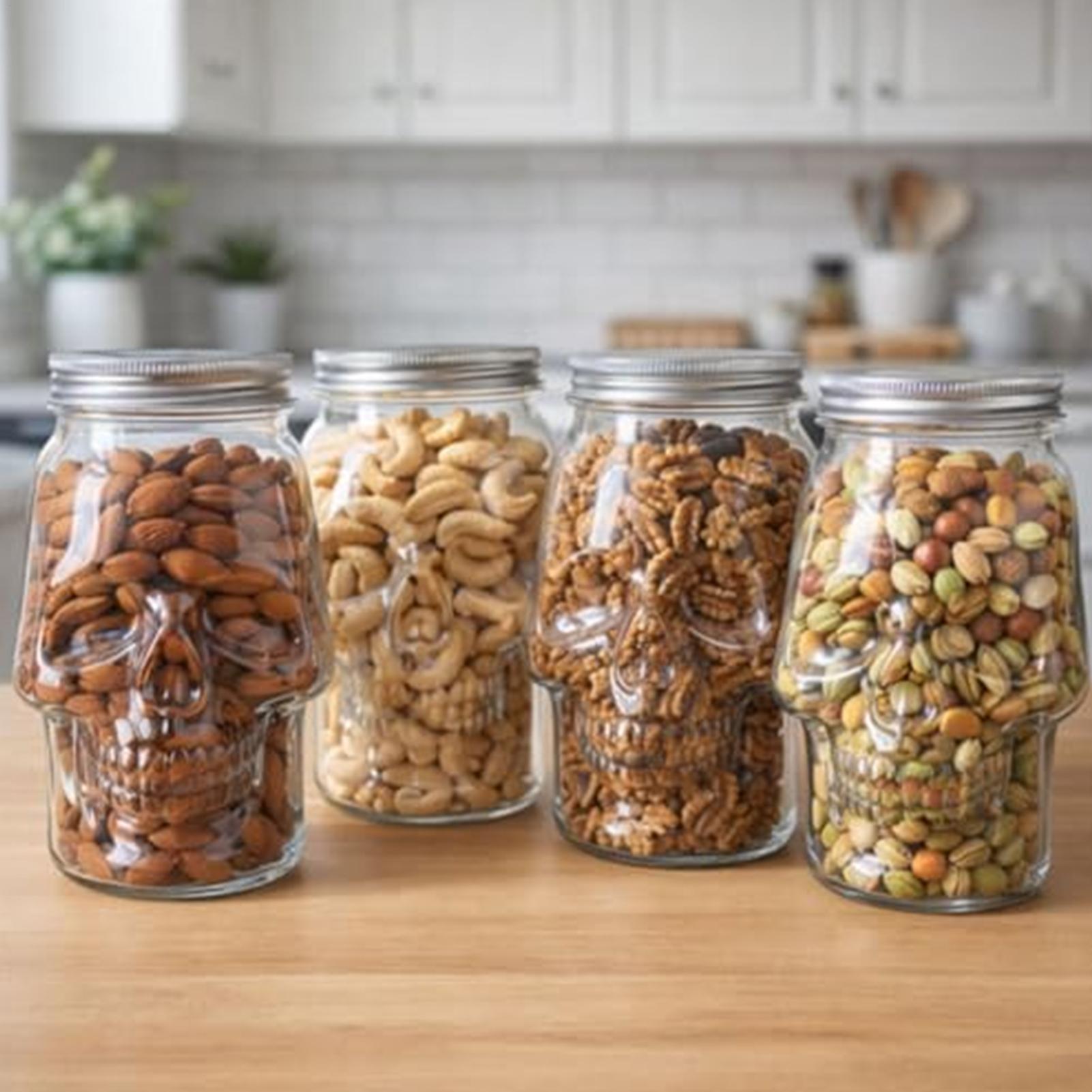 Stoples Tengkorak 500ml/800ml  - Food Storage Lidl ulasan dan harga