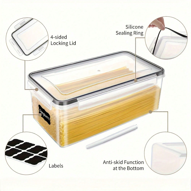 4 Paket Wadah Penyimpanan Maka - Food Storage Lidl ulasan dan harga