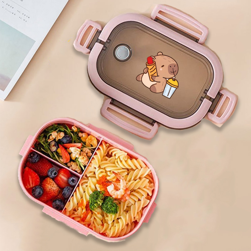 Kotak Makan Siang Bento Capyba - Food Storage Order ulasan dan harga