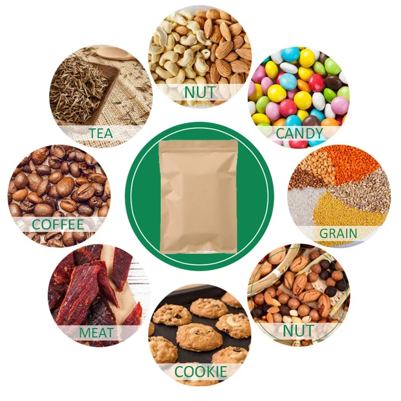 100 Buah Kantong Kunci Ritslet - Food Storage Zipper Bags ulasan dan harga