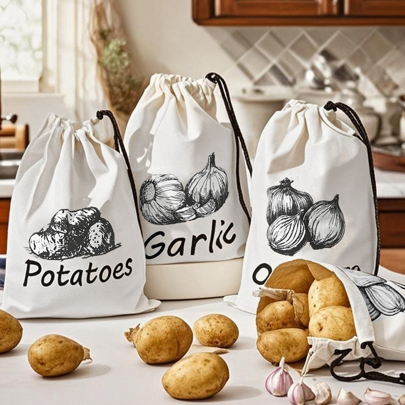 Tas Penyimpanan Pola Kentang B - Food Storage Zipper Bags ulasan dan harga