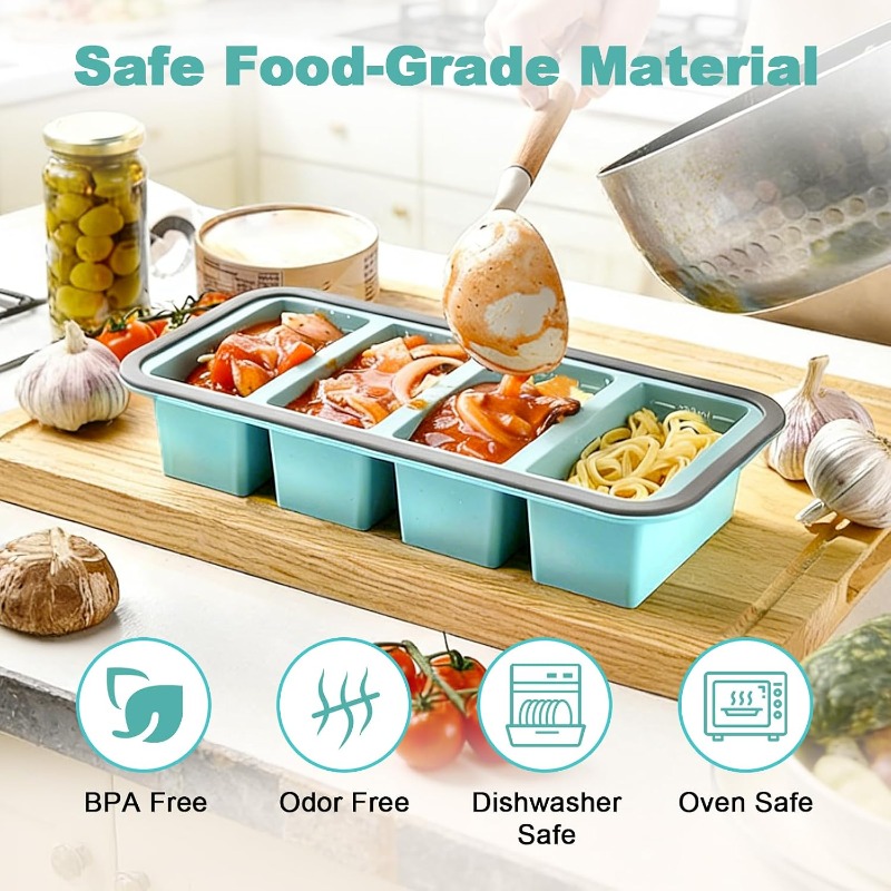 Cetakan Es Silikon dengan Tutu - Food Storage Freezer ulasan dan harga