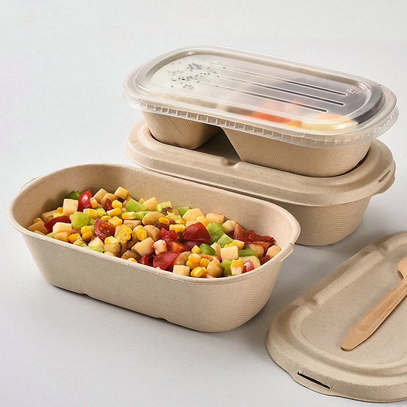 10/50 Buah Kotak Makan Sekali  - Food Storage Safety ulasan dan harga