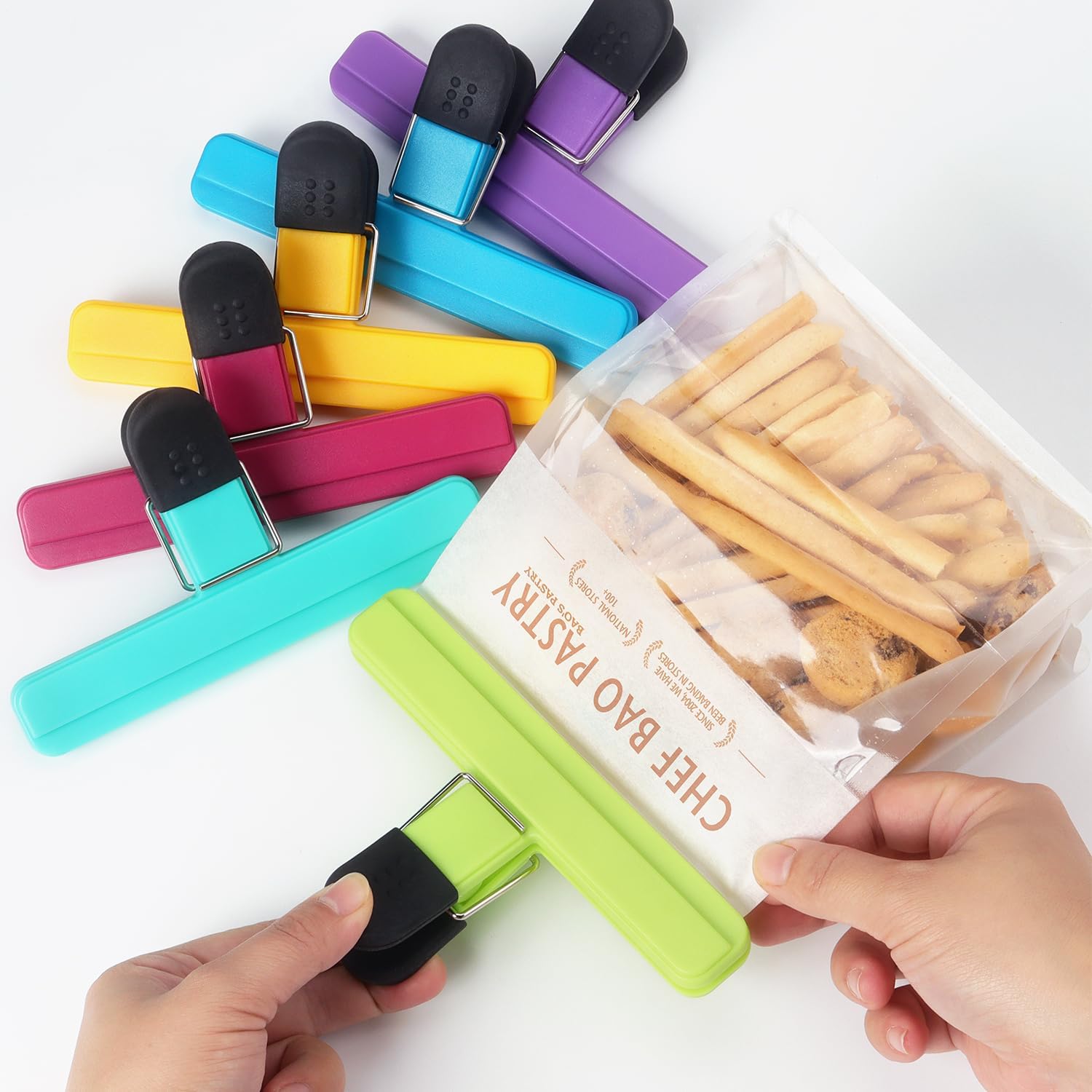 3-12 Buah Klip Penyegel Serbag - Food Storage Organization ulasan dan harga