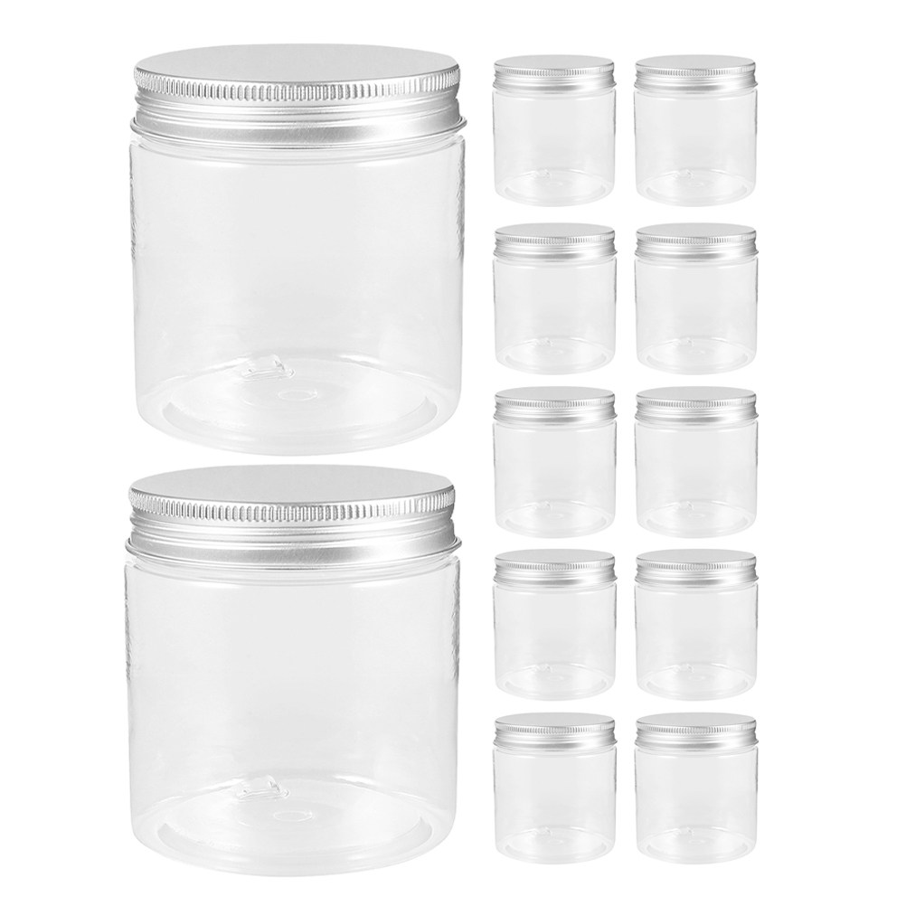 20 buah wadah kaca bening untu - Food Storage With Lids ulasan dan harga