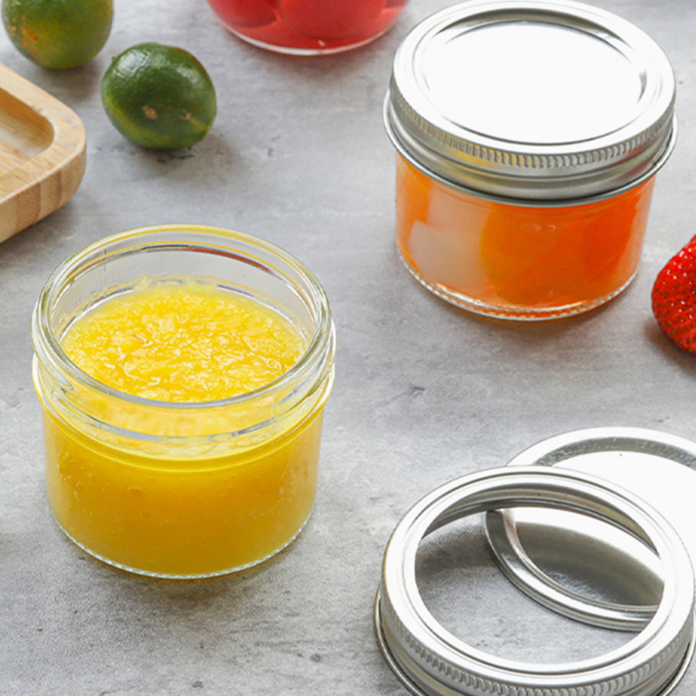 20 buah wadah kaca bening untu - Food Storage With Lids ulasan dan harga