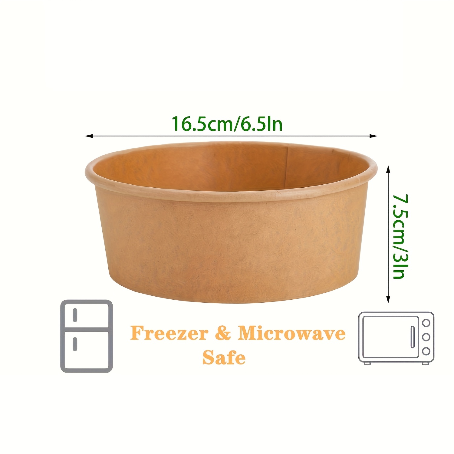 Mangkuk Kertas 44Oz/1300Ml 25/ - Food Storage Safety ulasan dan harga