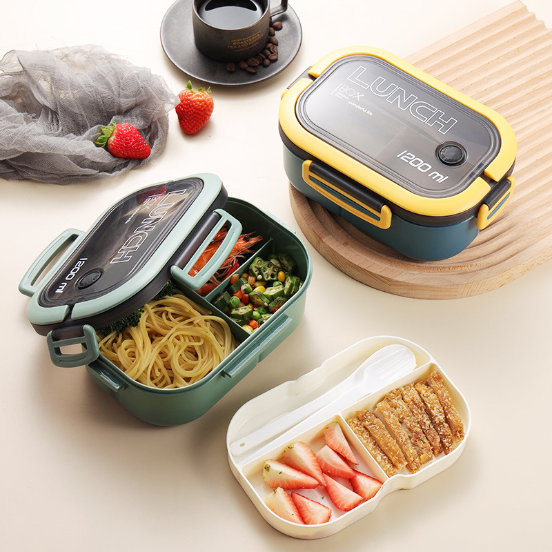 Kotak makan siang lapisan gand - Food Storage Vault ulasan dan harga
