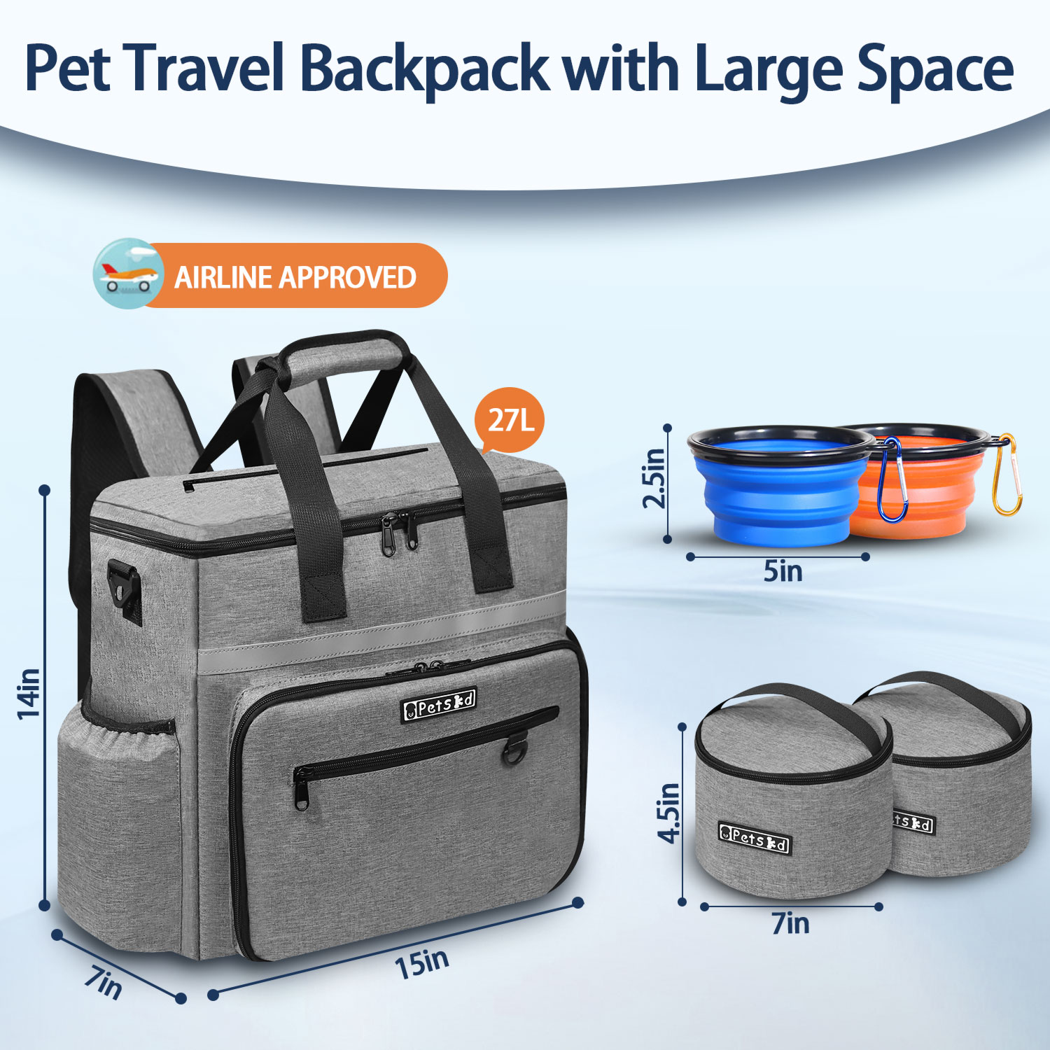 Petskd tas organiser anjing lu - Food Storage Zipper Bags ulasan dan harga