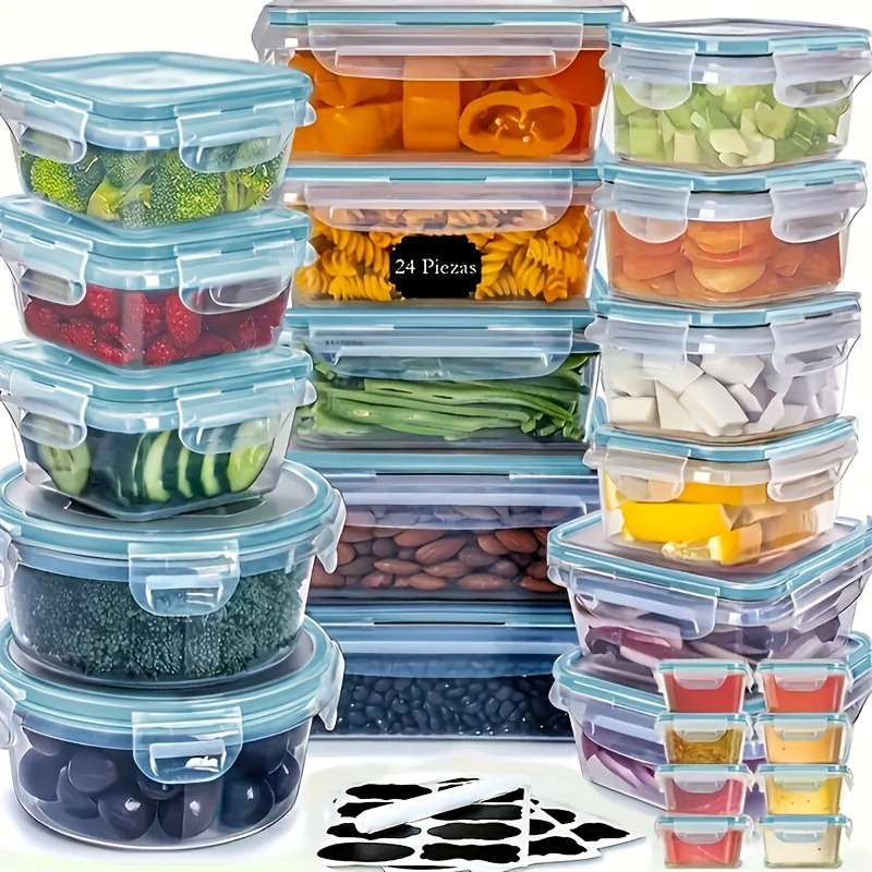 48PCS Set Wadah Penyimpanan Ma - Food Storage Order ulasan dan harga