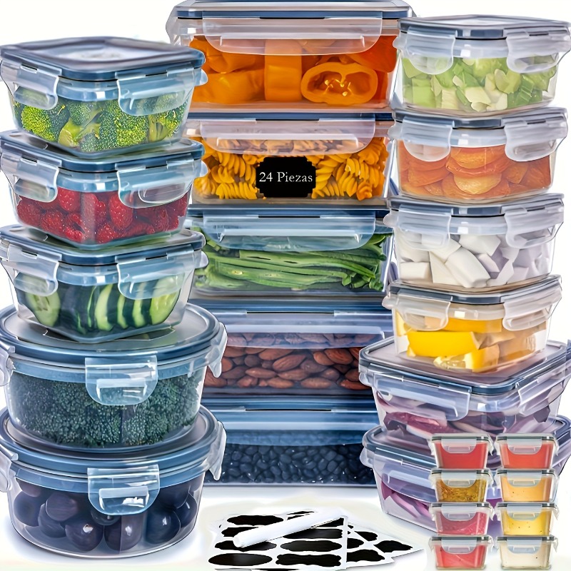 48PCS Set Wadah Penyimpanan Ma - Food Storage Order ulasan dan harga