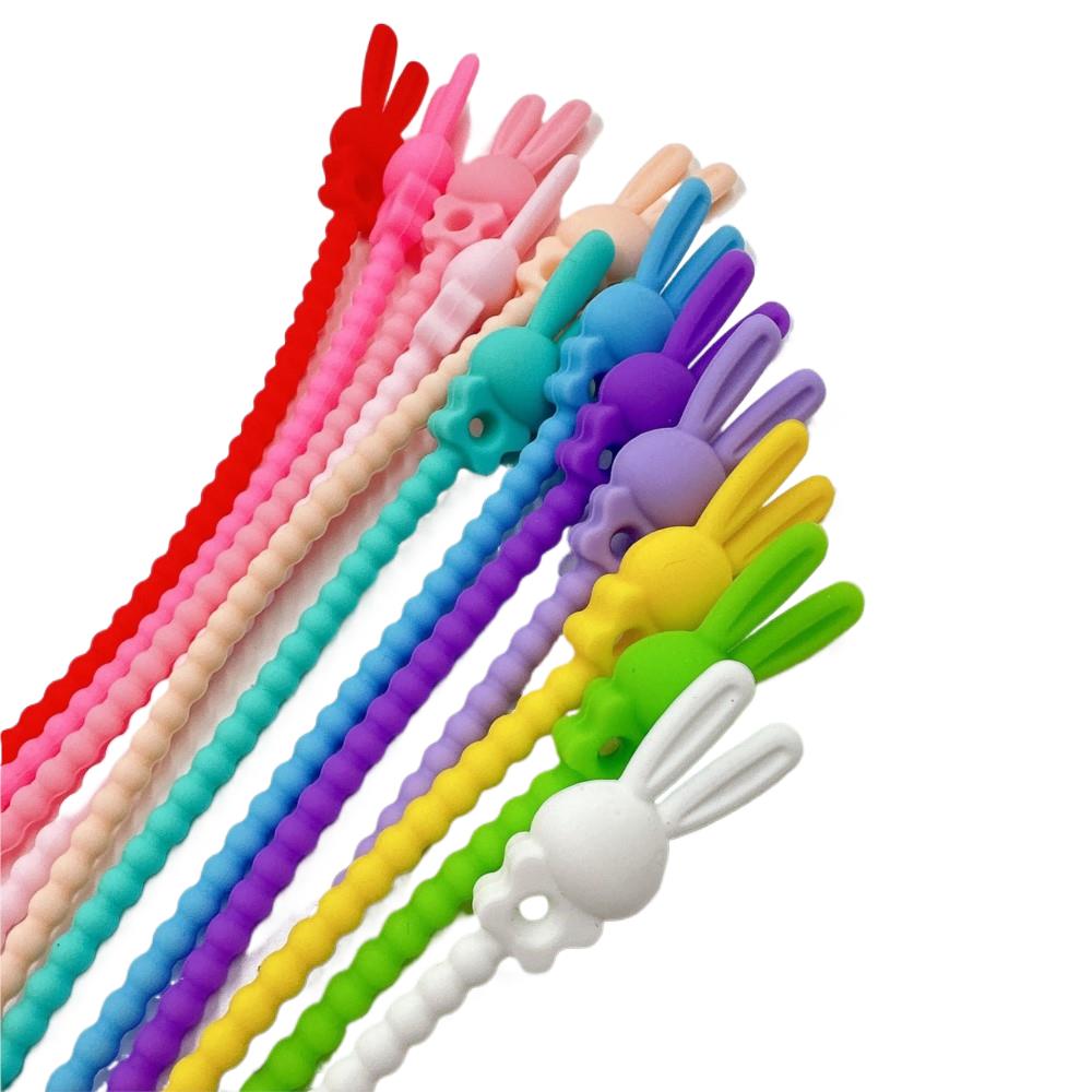 10Pcs Pengatur Kabel Silikon B - Food Storage Order ulasan dan harga