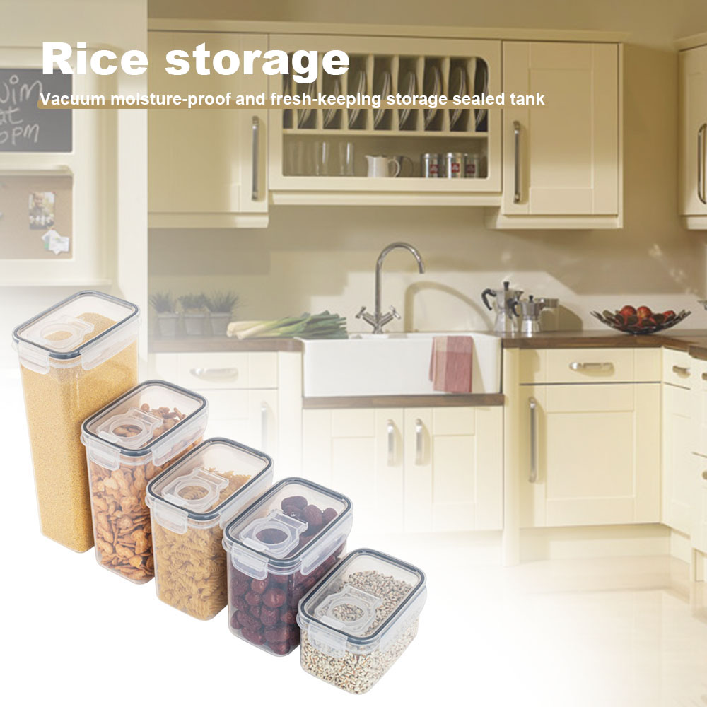 Kotak penyimpan makanan plasti - Food Storage Organization ulasan dan harga